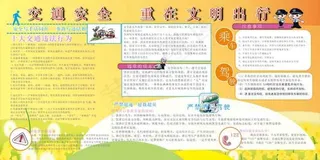 交通安全展板