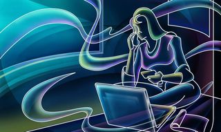 抽像女性生活图片