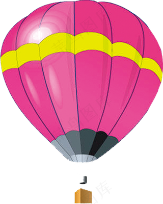 热气球氢气球节日气球PNG素材