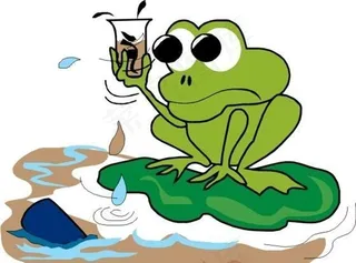 青蛙 矢量素材 EPS_0297