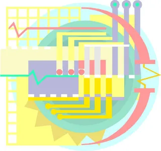 科技电子商业矢量素材模板下载