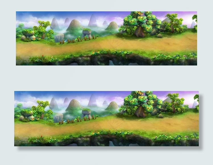 一骑当千横版游戏场景PNG-13