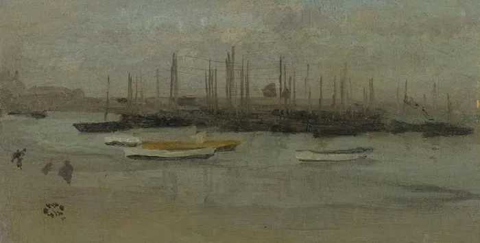 海边油画图片