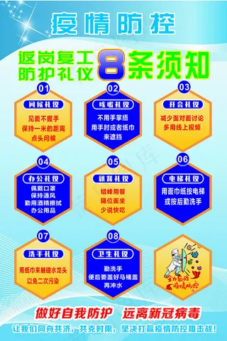 抗疫、复工、肺炎8条须知