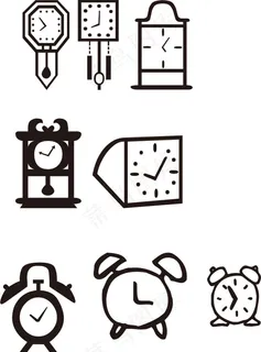 卡通钟表素材