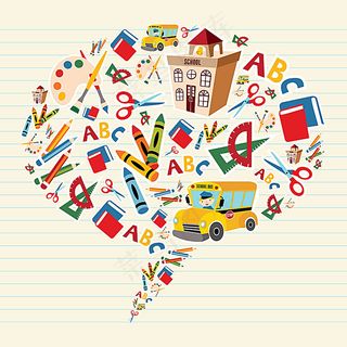 儿童用品展板背景