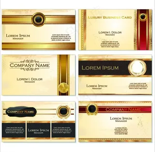 证书背景名片卡片模板