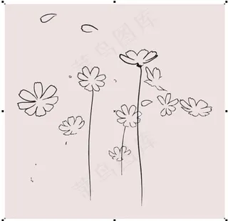 古典装饰花边纹样矢量素材免费下载