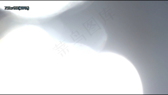 白色眩光转场psd模版下载