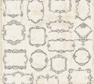 欧式花纹边框相框图片