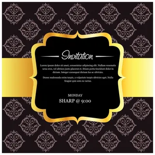 金色奢华花背景