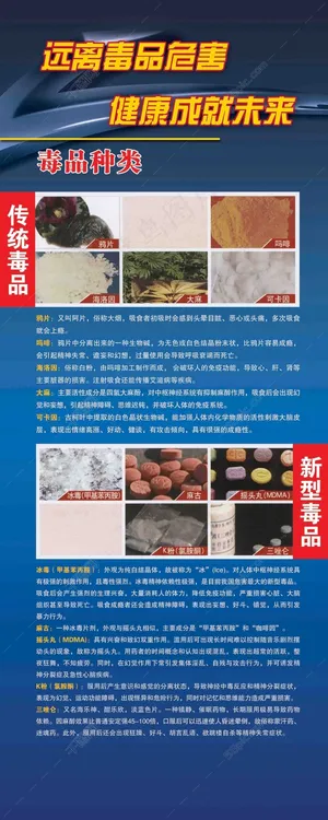 远离毒品宣传1