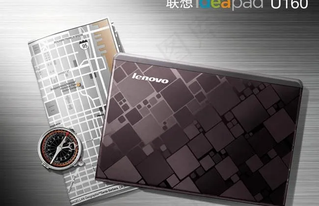 联想U160笔记本广告PSD素材psd模版下载