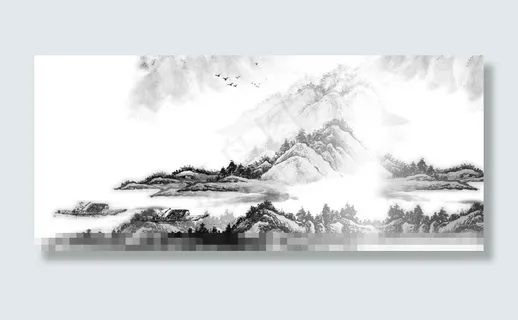 水墨画素材下载
