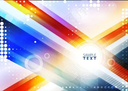 彩条背景素材矢量图 彩条背景素材矢量图