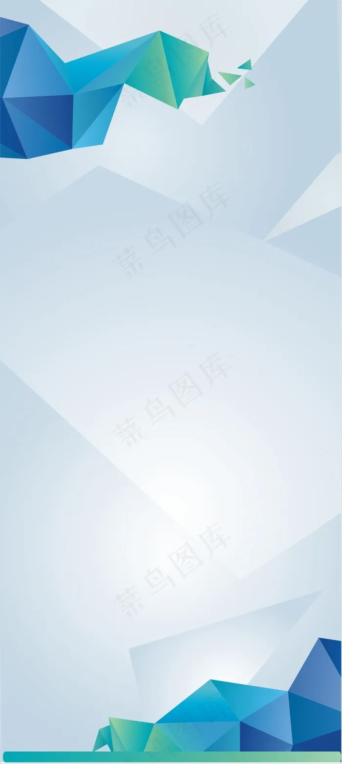 展架背景cdr矢量模版下载
