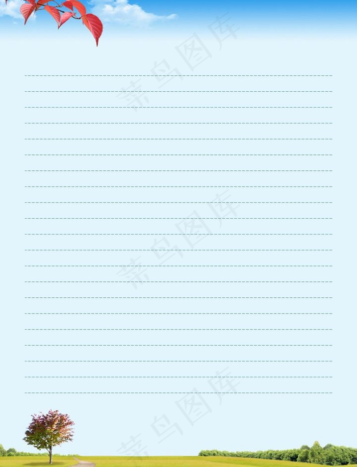 网页背景信纸素材_秋_3图片