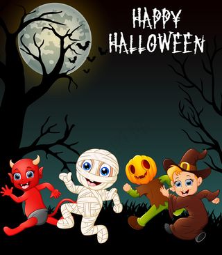 万圣节创意矢量