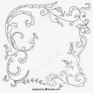 手绘装饰花卉的风格 手绘装饰花卉的风格