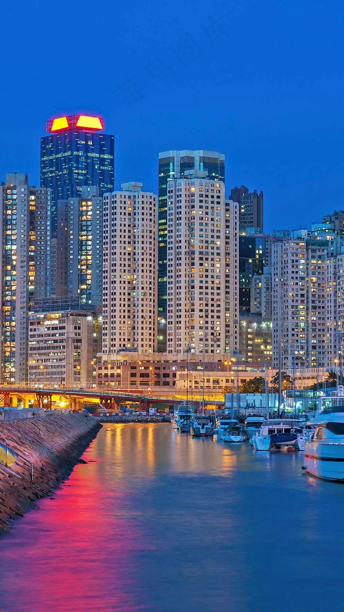 城市夜景高清摄影图片3 (2)