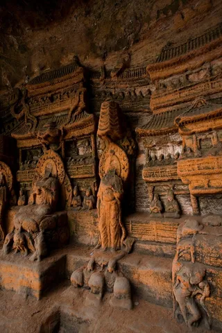 四川乐山大佛佛像