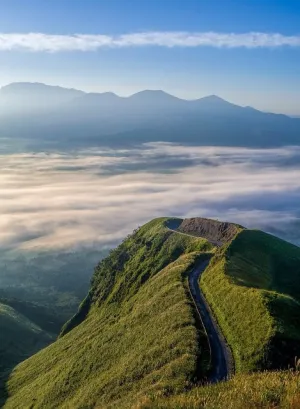 日本火山图片