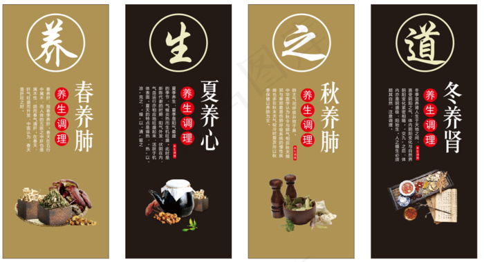 泽惠堂养生cdr矢量模版下载