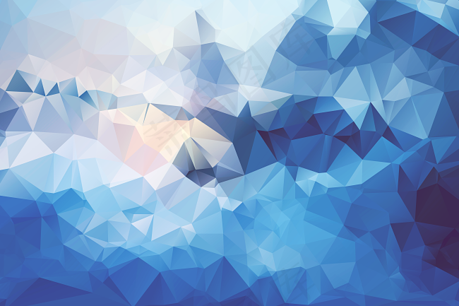 天空蓝色菱形背景图大格式素材