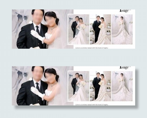 婚纱照模板 下载(4803X2362(DPI:200))psd模版下载