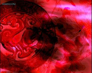 红色光雾动态视频特效素材