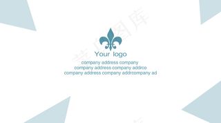 创意简约企业名片