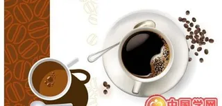 2个咖啡杯矢量素材