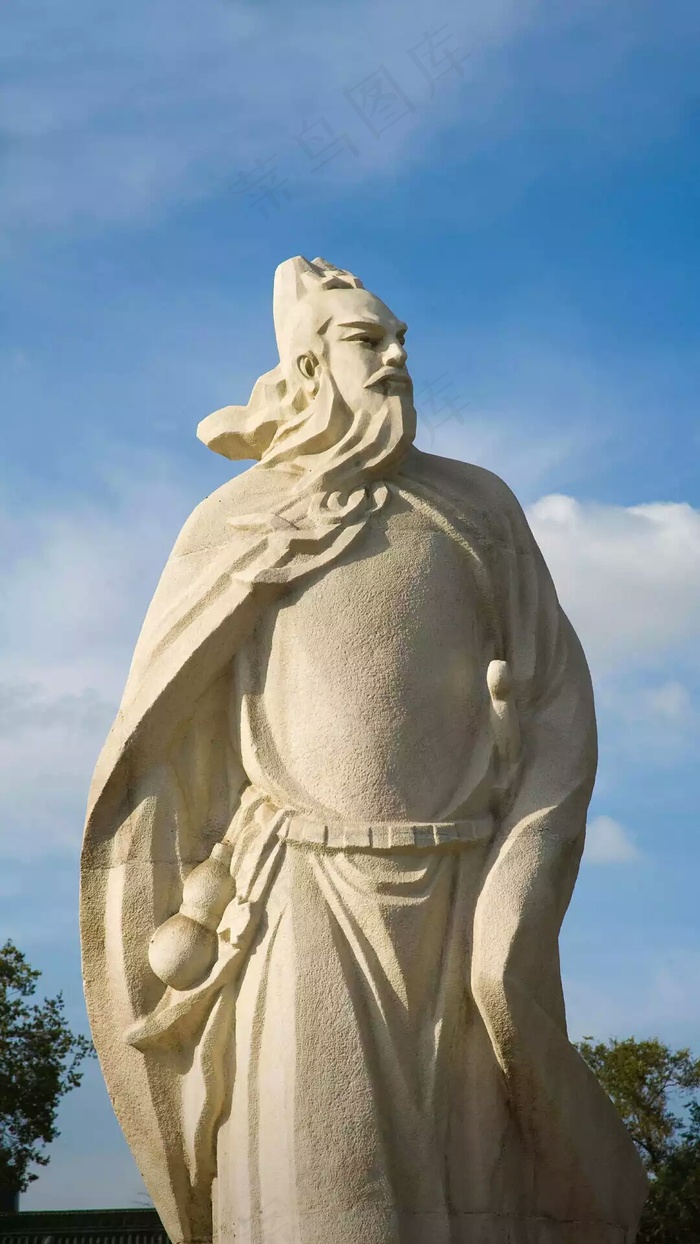 人物石雕高清摄影图片