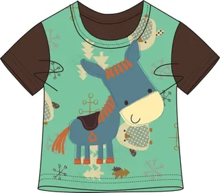 儿童短袖可爱卡通T恤