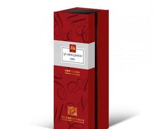 葡萄酒包装盒 平面图 图片