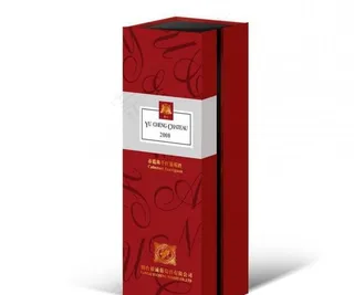 葡萄酒包装盒 平面图 图片