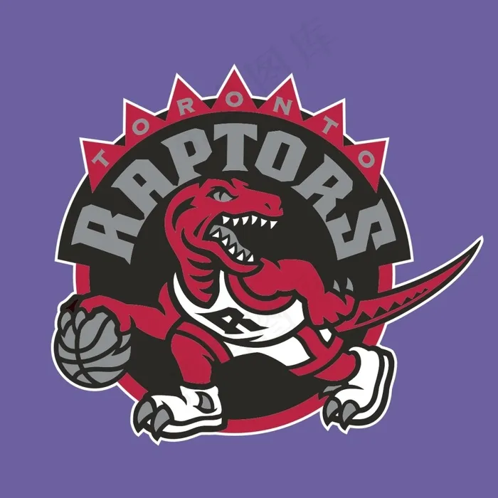 美国NBA猛龙队队标标志logocdr矢量模版下载