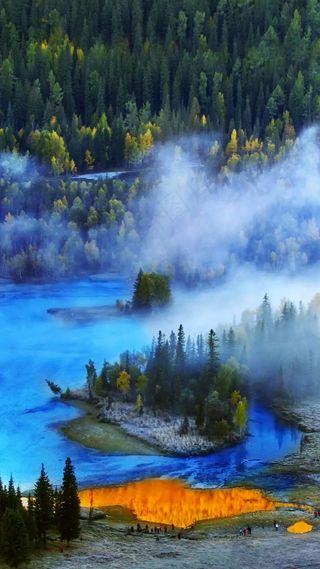 湖泊高清摄影图片