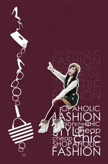 指点服饰时尚美女PSD分层素