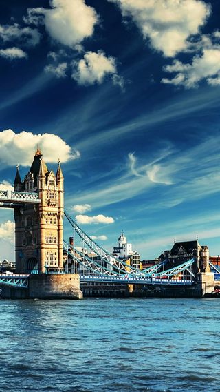 外国大桥风景高清摄影图片