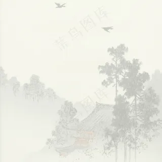 中国画背景图片