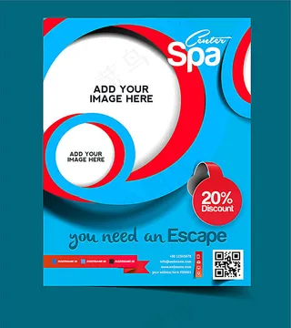 spa促销海报设计