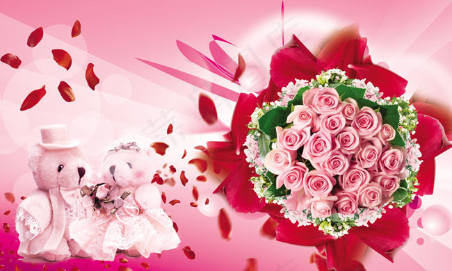 情人节庆典PSD素材