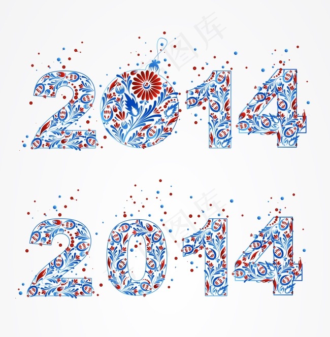2014花纹设计字体