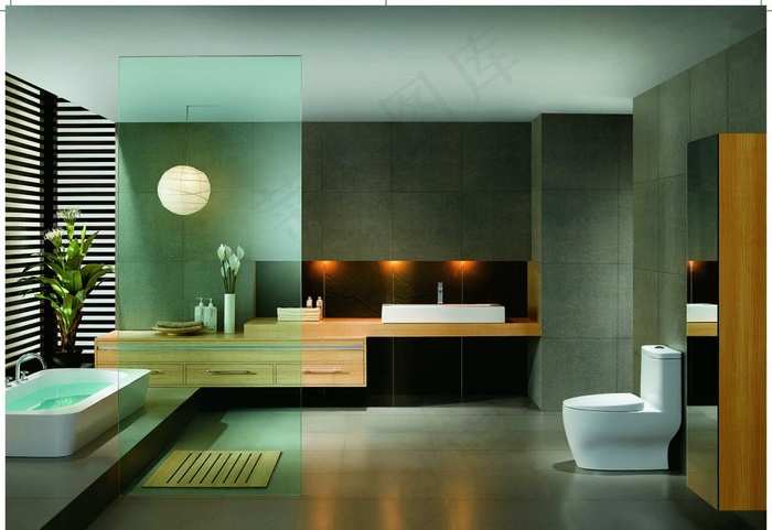 浴室效果图