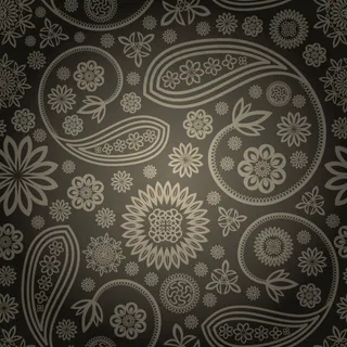 欧美花纹背景矢量图下载