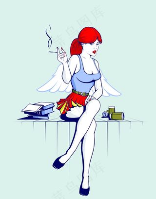 矢量人物女人素材