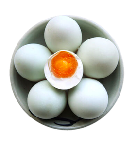 一堆鸭蛋实物海报PNG素材