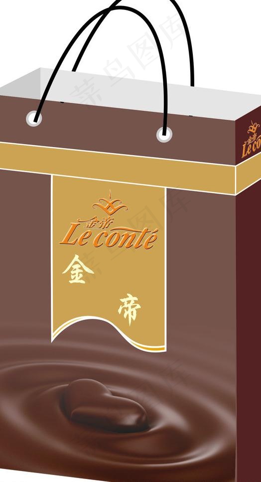 金帝巧克力手提袋 (效果图)图片