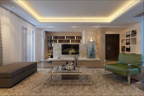 简单搭配装修普通户型客厅